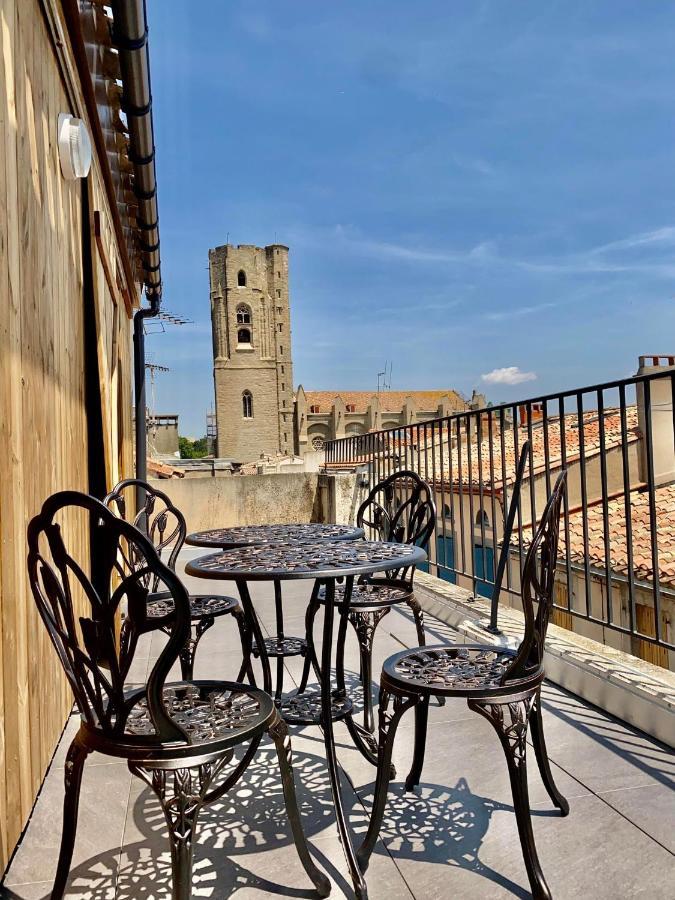 Rooftop Standing Place Carnot Carcassonne Exterior photo